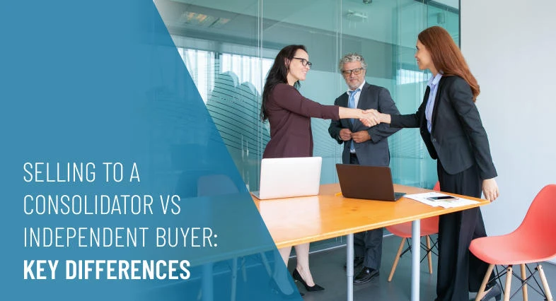 Selling an Accountancy Practice to a Consolidator vs Independent Buyer